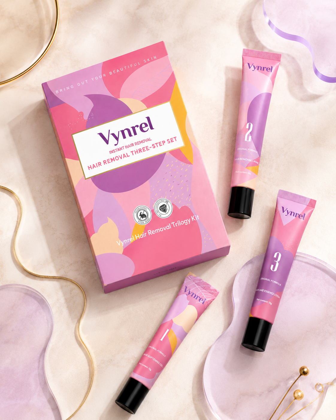 Vynrel Hair Removal Trilogy Kit product detail