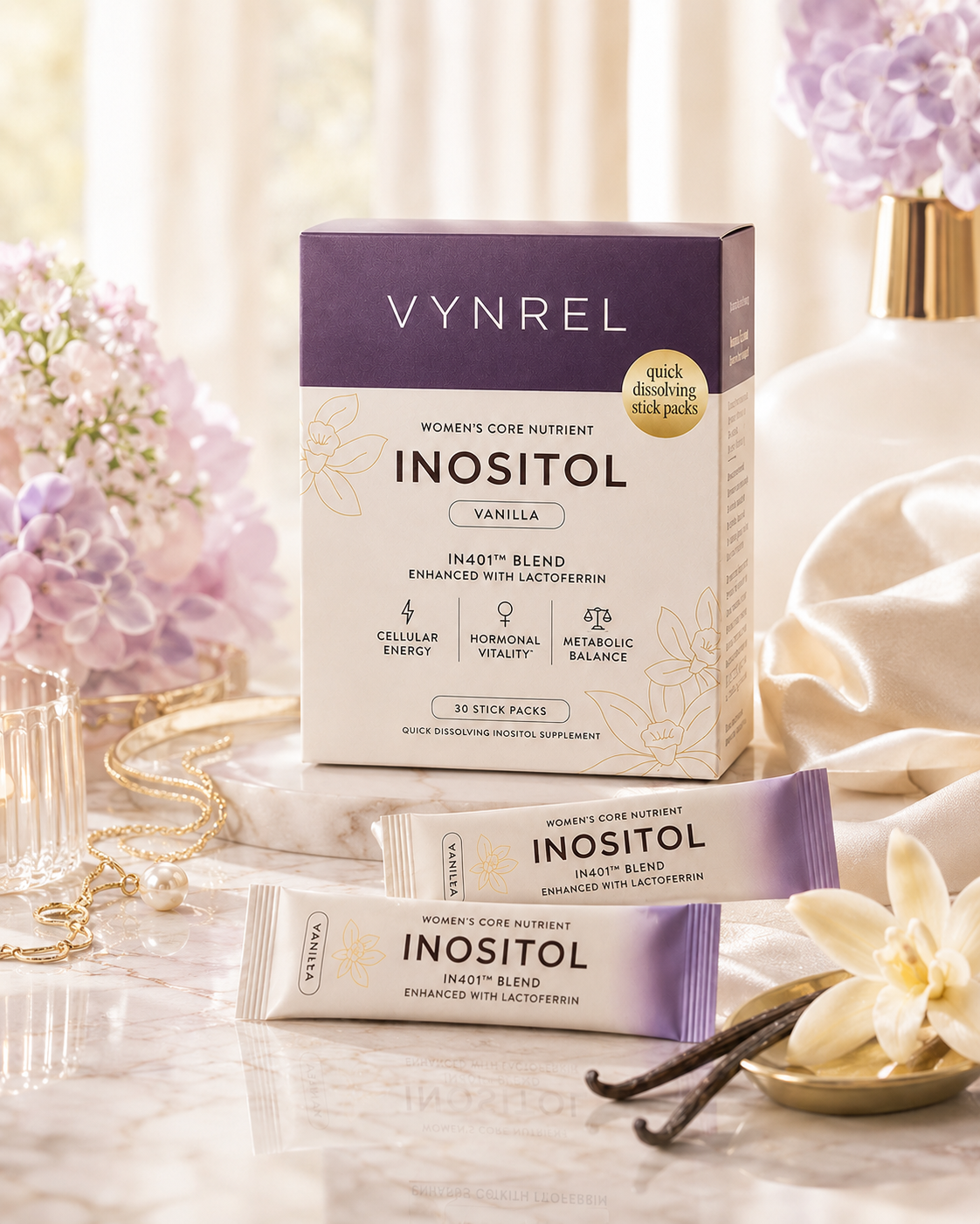 Vynrel Inositol Powder product shot